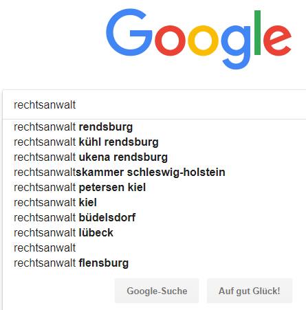 Google Suggest Keywordrecherche Google Suggest Keywordrecherche