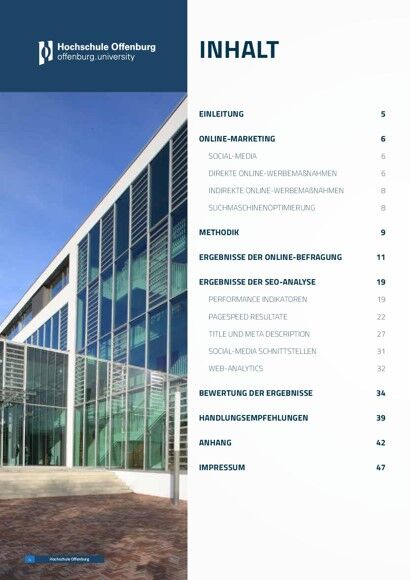 Online Marketing Studie für KMU Online Marketing Studie für KMU