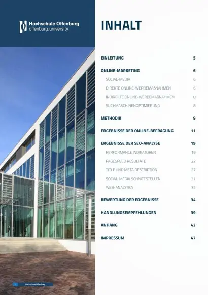 Online Marketing Studie für KMU